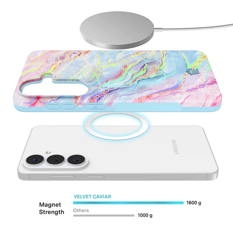 Holo Moonstone Marble Samsung Galaxy Case