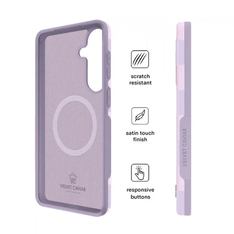 Lilac Vibe Checkered Samsung Case