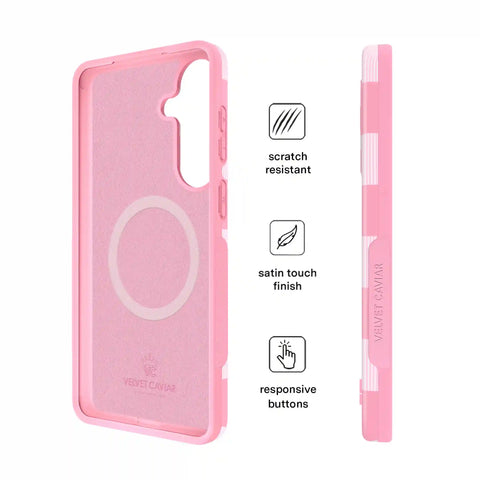 Pink Vibe Checkered Samsung Case
