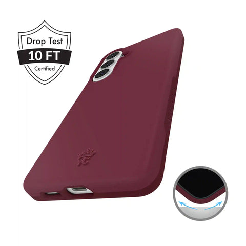 Burgundy 1990 Samsung Case