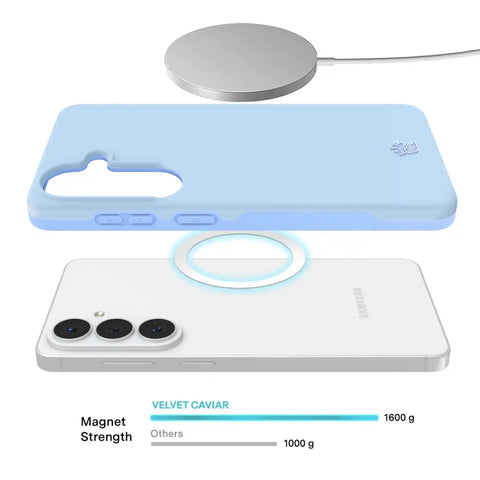 Cotton Candy Blue Samsung Case