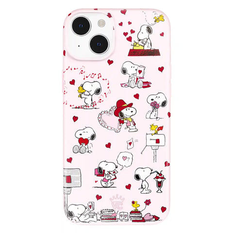 Snoopy Lovely Moods iPhone Case