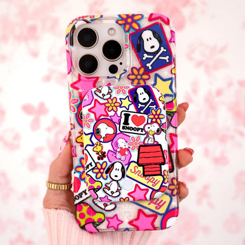 Snoopy Patchwork Portable MagSafe Charger Power Pack