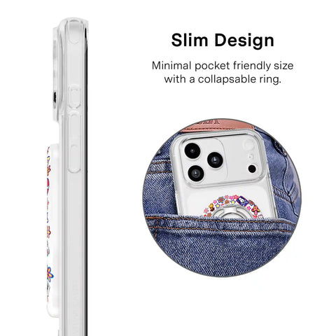 Snoopy Patchwork MagSafe Grip Ring