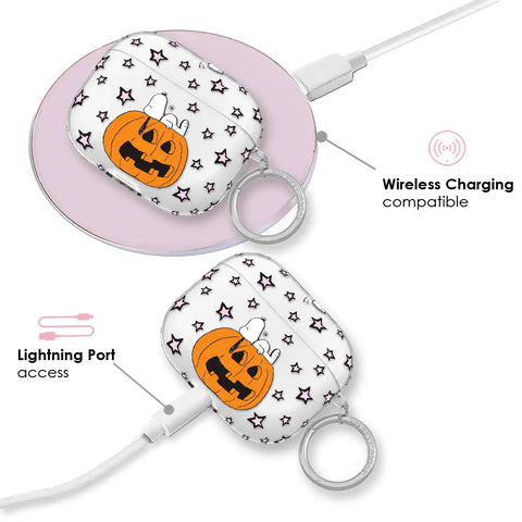 Snoopy Pumpkin AirPod Case