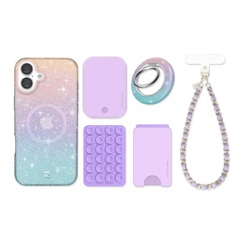 Ombre Stardust iPhone Bundle Set