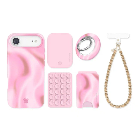 Strawberry Swirl iPhone Bundle Set