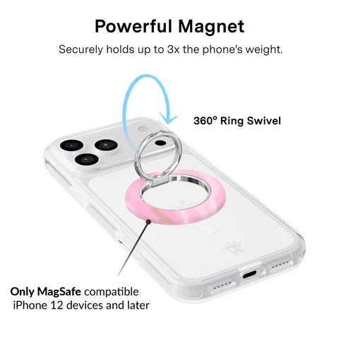 Strawberry Swirl MagSafe Grip Ring
