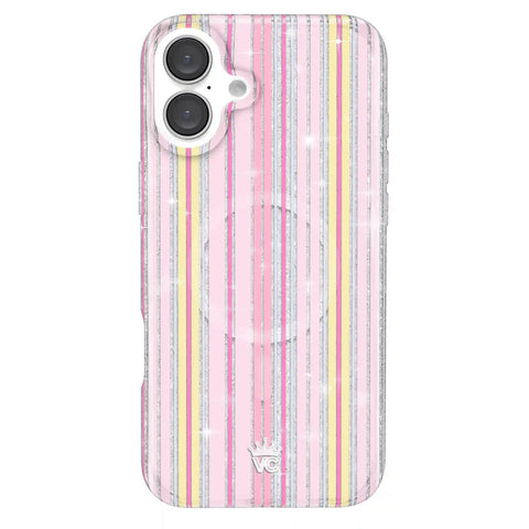 Sunkissed Stripes Glitter iPhone Case