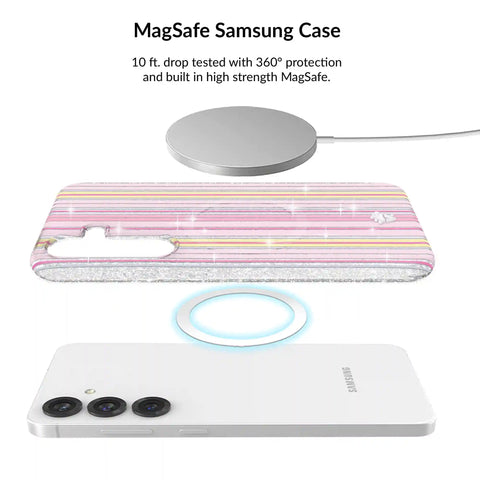 Sunkissed Stripes Glitter Samsung Bundle Set