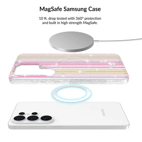 Sunkissed Stripes Glitter Samsung Bundle Set