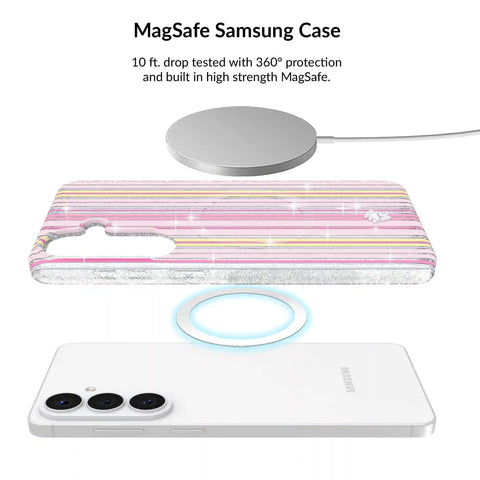 Sunkissed Stripes Glitter Samsung Bundle Set