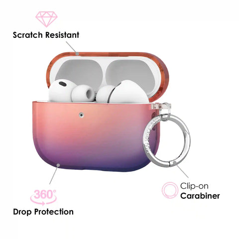 Sunset Glow Aura AirPod Case