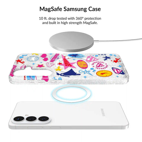 Supergirl Krypto Glitter Samsung Bundle Set