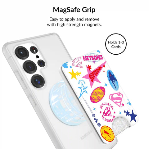 Supergirl Krypto Glitter Samsung Bundle Set