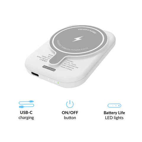 Supergirl Krypto Portable MagSafe Charger Power Pack