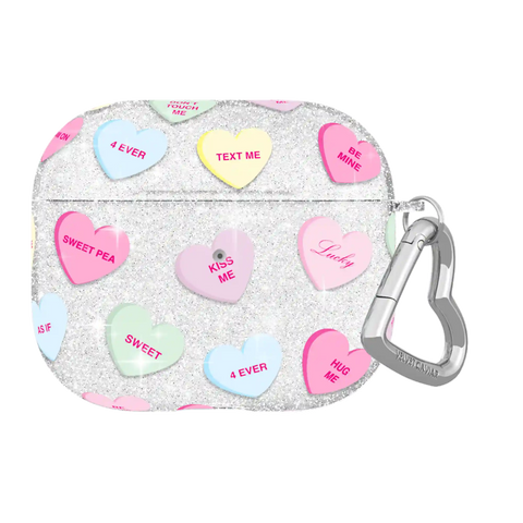 Sweet Hearts Glitter AirPod Case