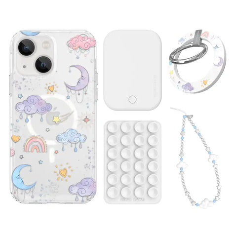 Sweet Dreams Frosted iPhone Bundle Set - Grip