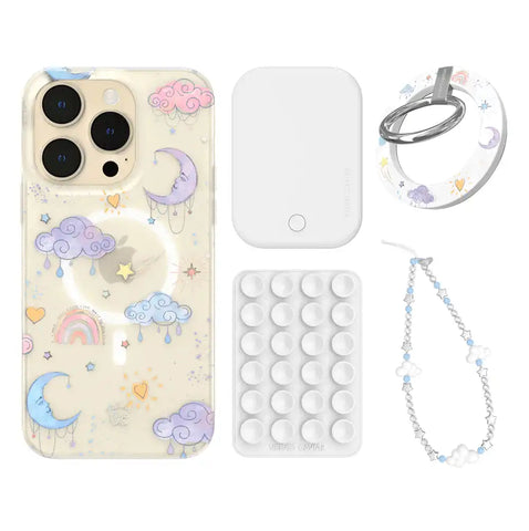 Sweet Dreams Frosted iPhone Bundle Set - Grip