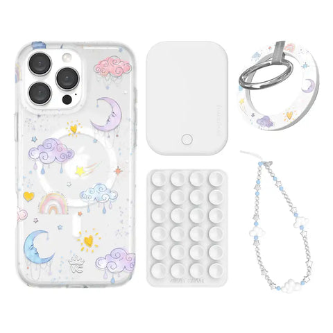 Sweet Dreams Frosted iPhone Bundle Set - Grip