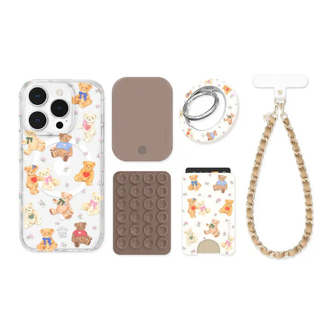 Teddy Bear iPhone Bundle Set