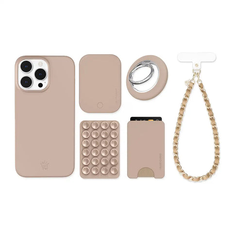 Toasted Almond iPhone Bundle Set
