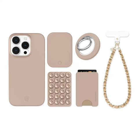 Toasted Almond iPhone Bundle Set