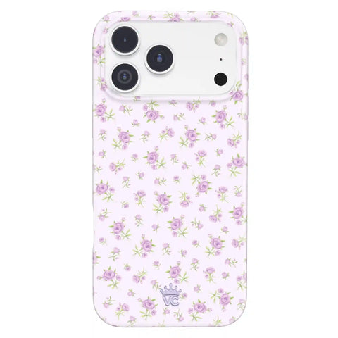 Dainty Lilac Floral iPhone Case