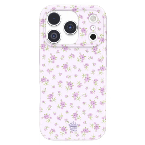 Dainty Lilac Floral iPhone Case