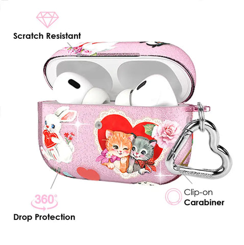 Love Letter Glitter AirPod Case