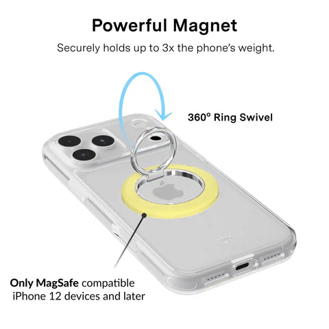 Butter Yellow MagSafe Grip Ring