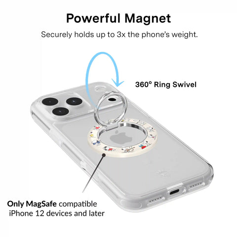 Snoopy Moods MagSafe Grip Ring