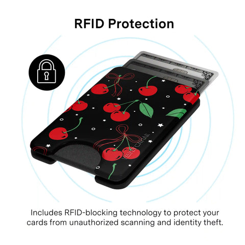 Cherry on Top Magsafe Wallet