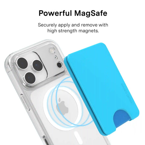 Light Blue MagSafe Wallet