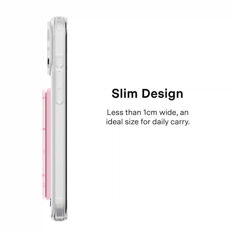 Pink Hanukkah MagSafe Wallet