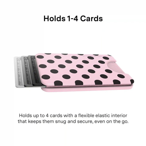 Princess Pink Polka Dot MagSafe Wallet
