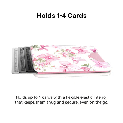 Posie Pink Bow MagSafe Wallet