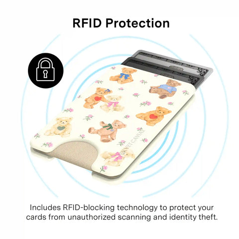 Teddy Bear MagSafe Wallet