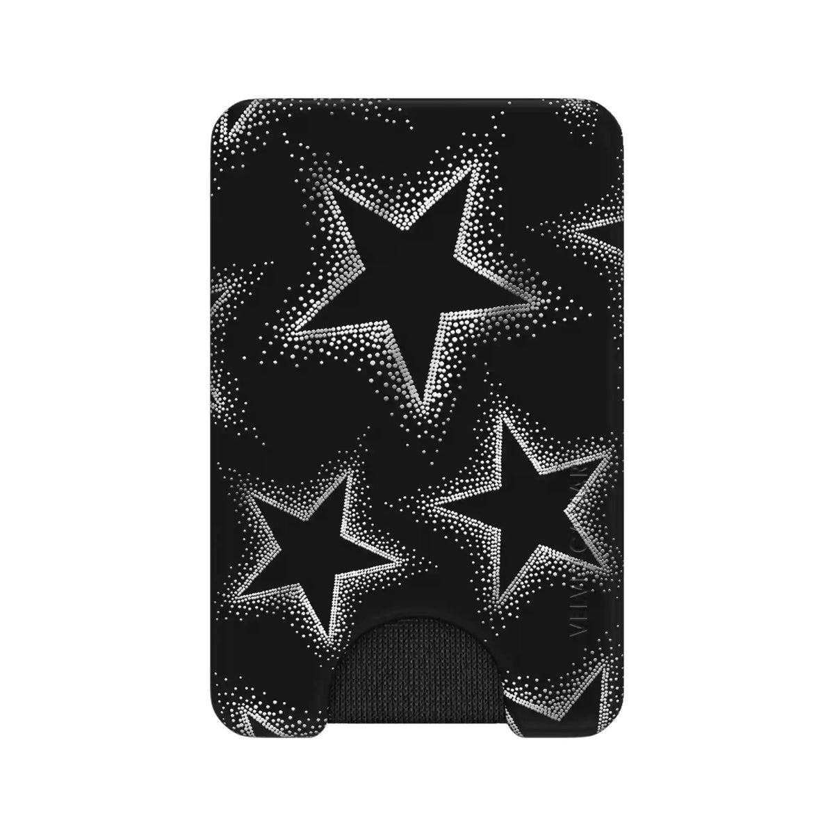Chrome Stars MagSafe Wallet