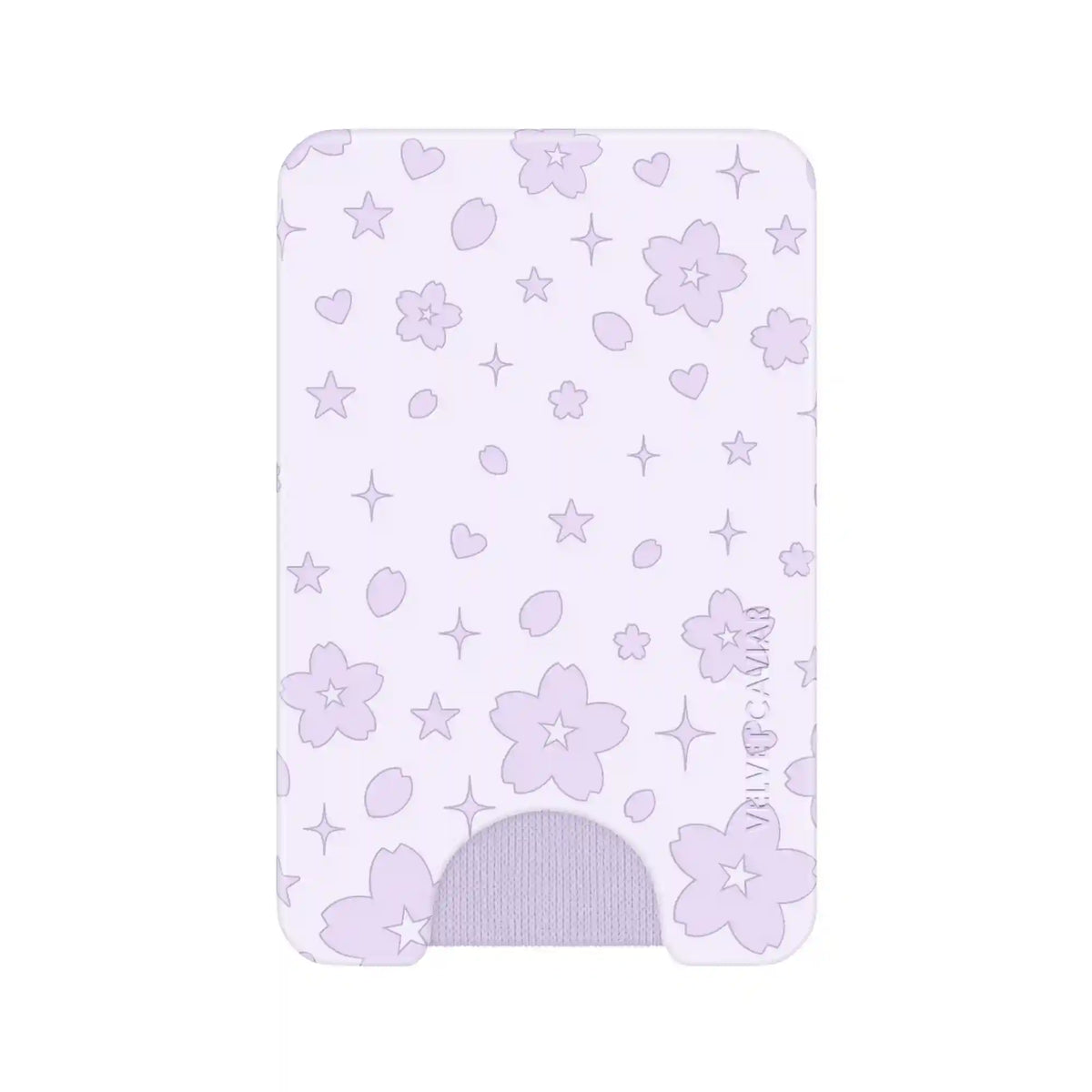 Lavender Cherry Blossom MagSafe Wallet