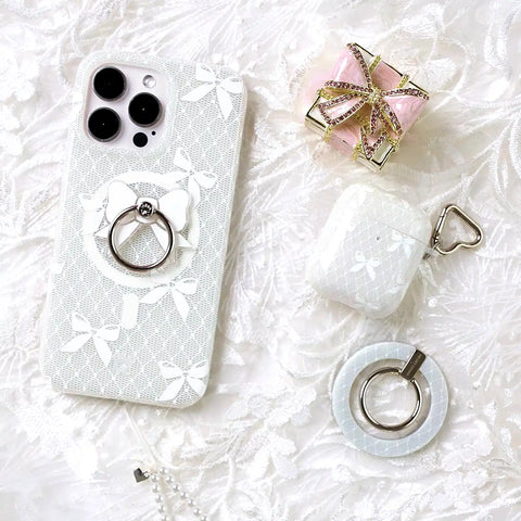 Vintage Bow Phone Ring
