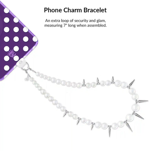 Violet Glow Polka Dot Samsung Bundle Set