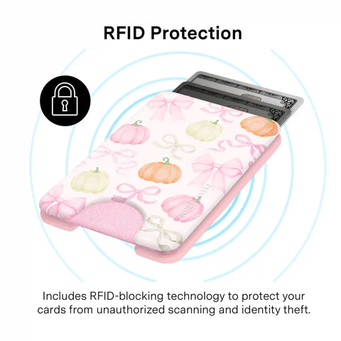Pink Pumpkin Princess MagSafe Wallet