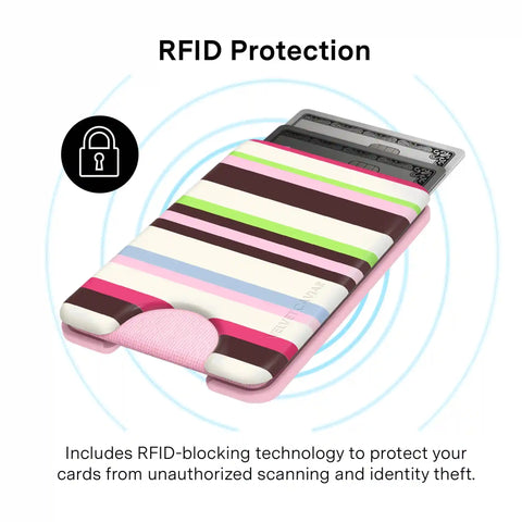 Sweet Treat Stripes MagSafe Wallet