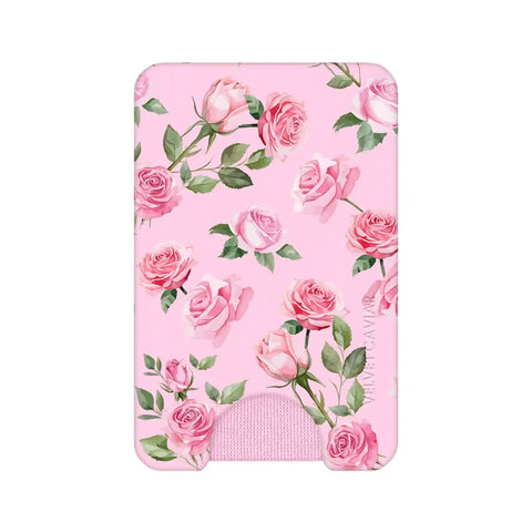 Baby Pink Roses MagSafe Wallet