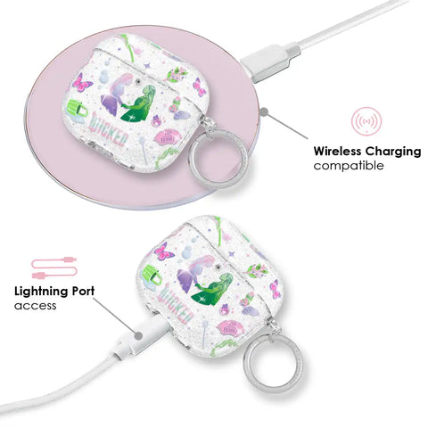 Wicked For Good Glitter AirPod Case