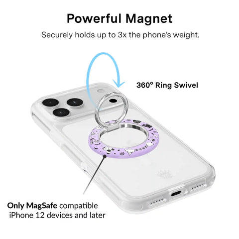 Witchy Lilac MagSafe Grip Ring