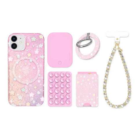 Falling Star Glitter iPhone Bundle Set
