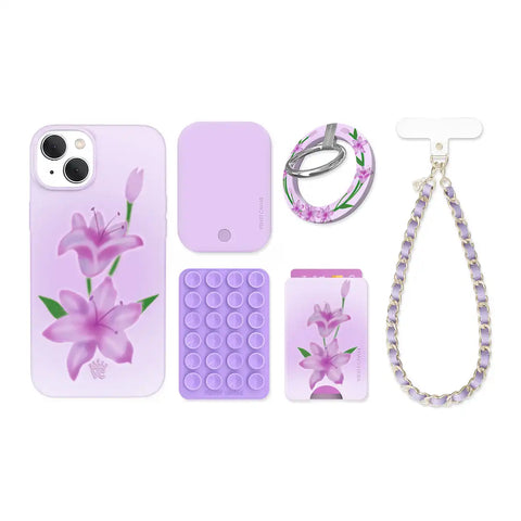 Love Spell Lily Floral iPhone Bundle Set