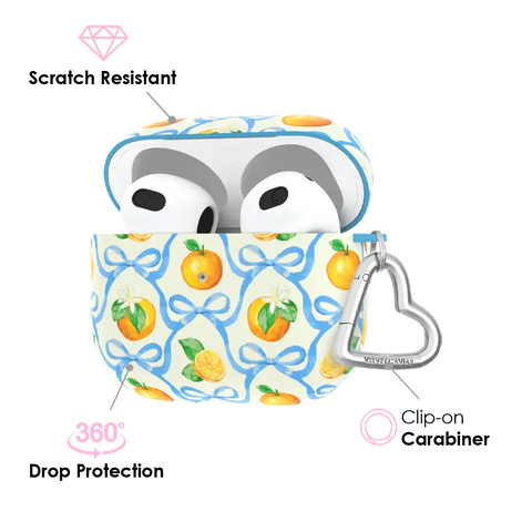 Orange Blossom AirPod Case